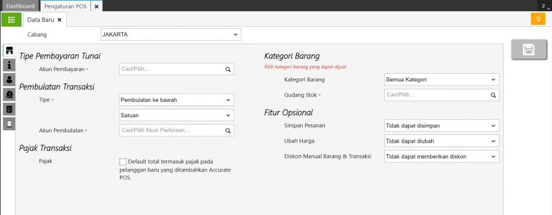 Pengaturan Accurate POS Pada Database Accurate Online - Ultima Tekno ...