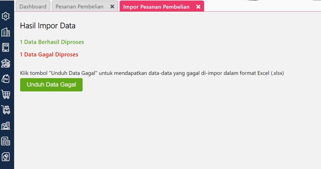 Impor Transaksi Pesanan Pembelian Dari File Excel Atau Csv Ultima Tekno Solusindo 4623