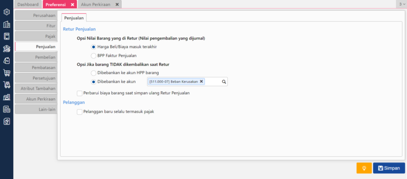 Opsi Retur Barang Tidak Dikembalikan